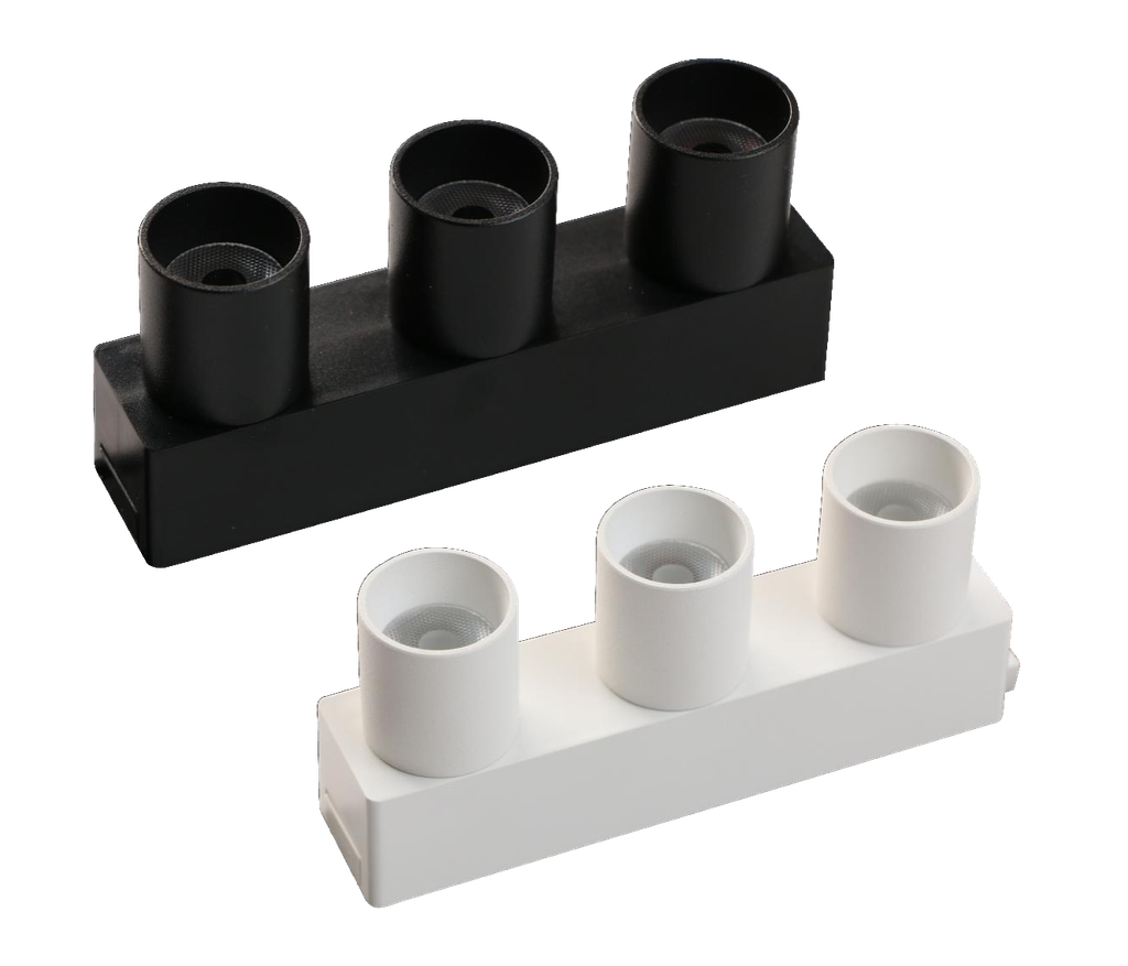 6W Zigbee Three Circles Magnetic Track Spotlight