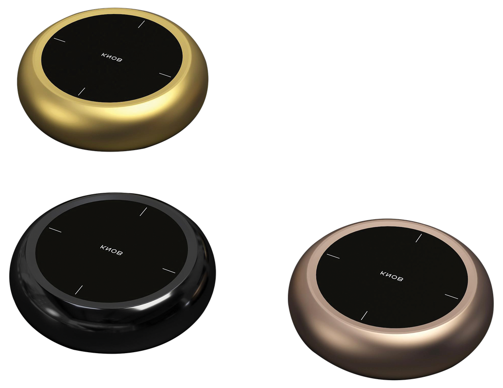 Phlipton ZigBee Premium Metal Wireless Rotary Knob With Base for Curtain & Smart Lighting Dimming, CCT Control & 4 Customized Scenes or Group (GOLD/Copper/Gun Black) (Limited Stock So may be 30 days lead time)