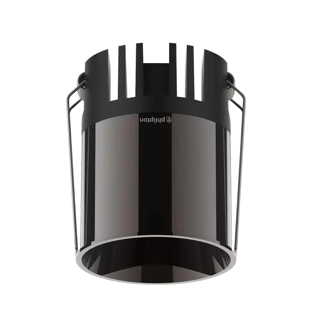 SR126/127 ZigBee Gleam Round Spotlight - Gun Metal