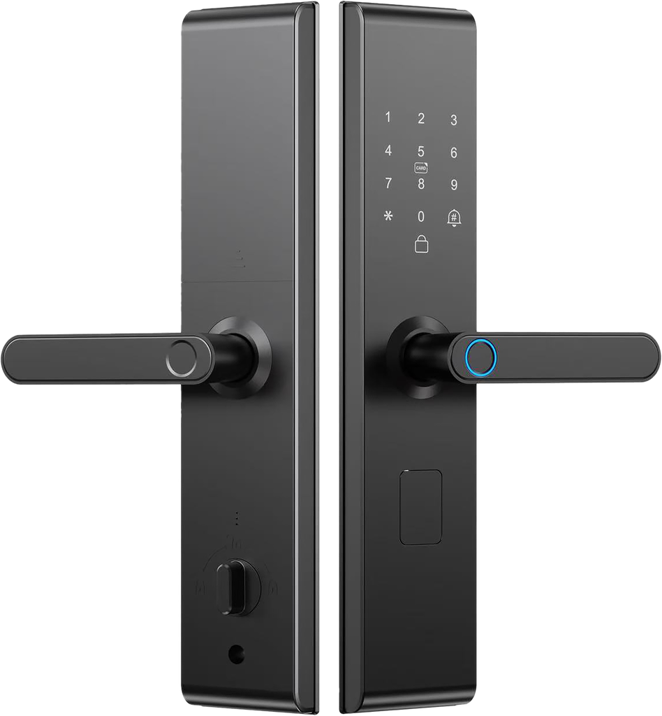 SR205|206|207|208. Series 1 Pro Smart Biometric Door Lock With Finger print + RFid + passcode + mechanical key
