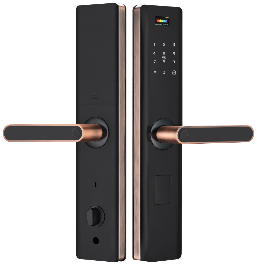 SR209|210|211|212. Series 1 Pro-G Smart Biometric Door Lock With Finger print + RF id + passcode + mechanical key