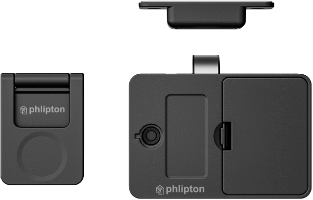 [PN-WD2] SR225. WD2 Premium Rf ID & NFC Enabled Hidden Smart Lock for Cabinet, Drawer & Wardrobe