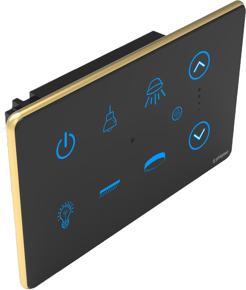 [PN-LXR-4M (6+1+0+0U)] SR31. Luxeray 6 Switch + 1 Fan - 4M (6+1+0+0U)