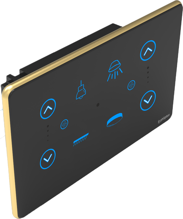 SR34. Luxeray 4 Switch + 2 Fan - 4M (4+2+0+0U)
