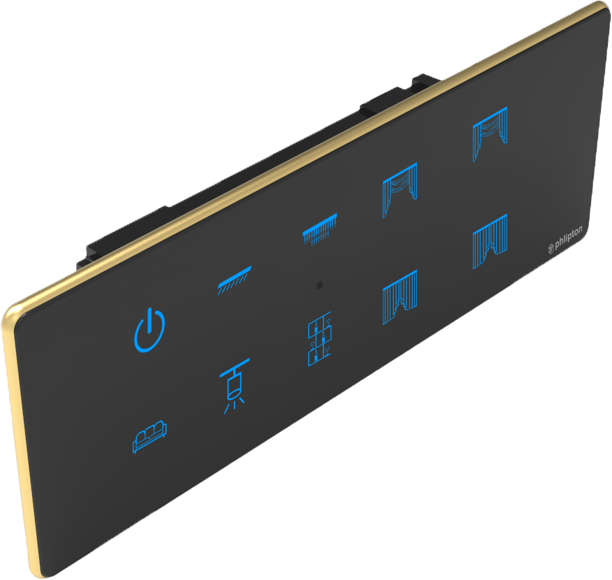 SR44. Luxeray 6 Switch+ 2 Curtain - 6/8M (6+0+2+0)