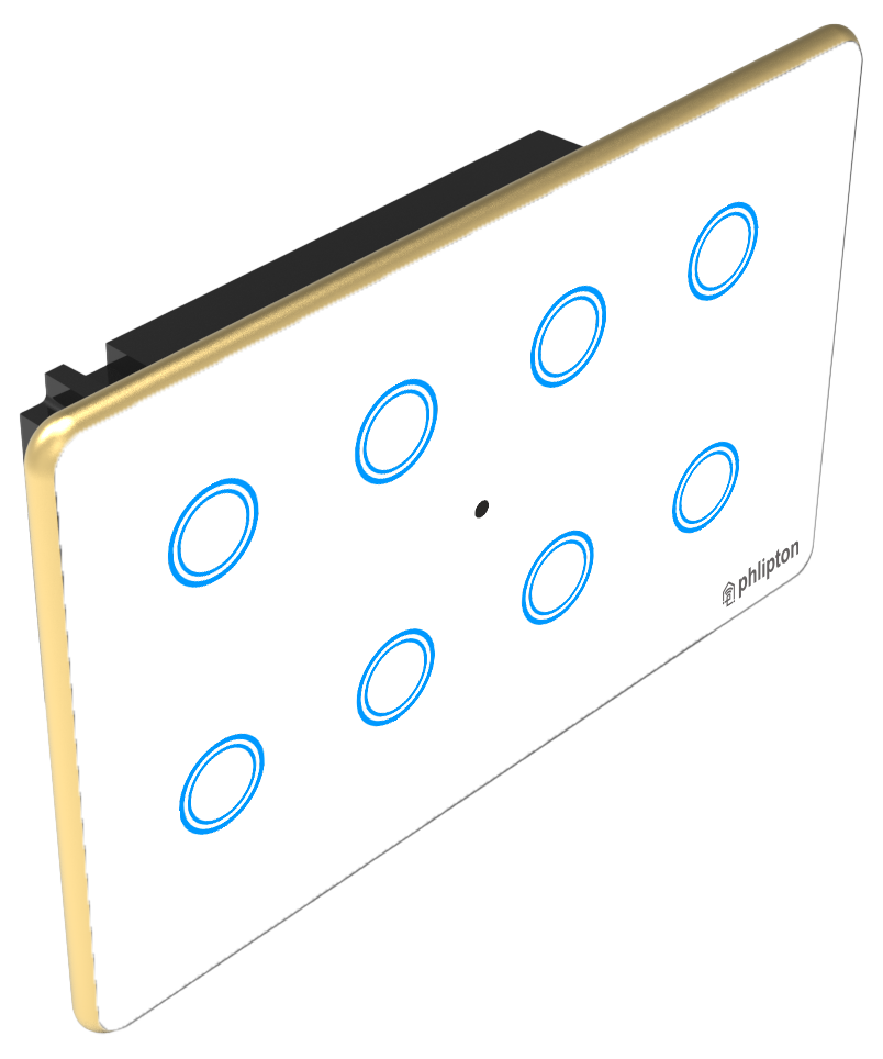 SR28. Luxeray 8 Switch - 4M (8+0+0+0U)