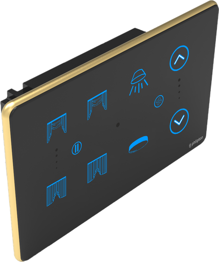 SR33. Luxeray 2 Switch + 1 Fan + 2 Curtain - 4M (2+1+2+0U)