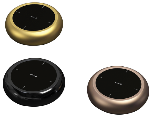 Phlipton ZigBee Premium Metal Wireless Rotary Knob With Base for Curtain & Smart Lighting Dimming, CCT Control & 4 Customized Scenes or Group (GOLD/Copper/Gun Black) (Limited Stock So may be 30 days lead time)