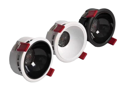 SR122|123. ZigBee GLOWLUST ROUND 
SPOT (Black/White body & reflector combo)