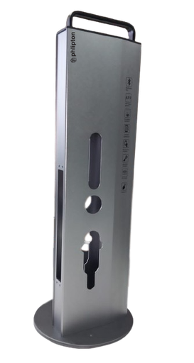 SR219. Aluminium Metal High Quality 360 Degree Rotating Doorlock Stand for Demo