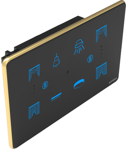 SR30. Luxeray 4 Switch+2 Curtain- 4M (4+0+2+0U)