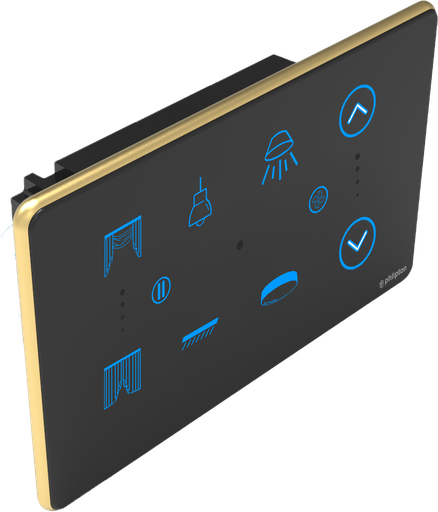 SR32. Luxeray 4 Switch + 1 Fan + 1 Curtain - 4M (4+1+1+0U)