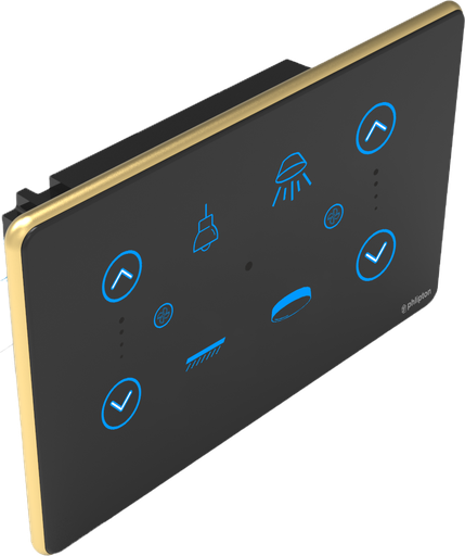 SR34. Luxeray 4 Switch + 2 Fan - 4M (4+2+0+0U)